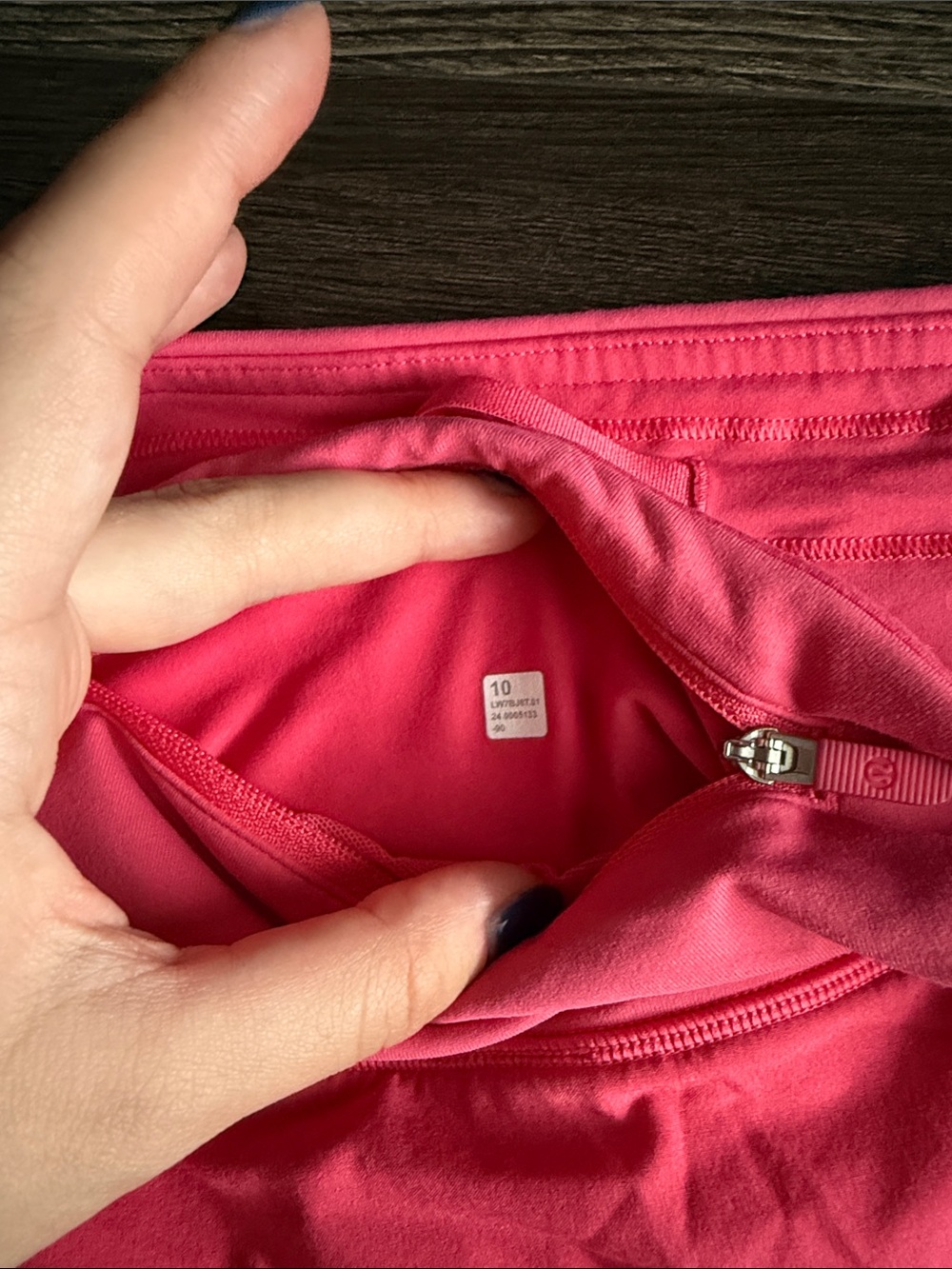 lululemon athletica Bright Pink Women's Athletic Shorts - Picture 3 of 3